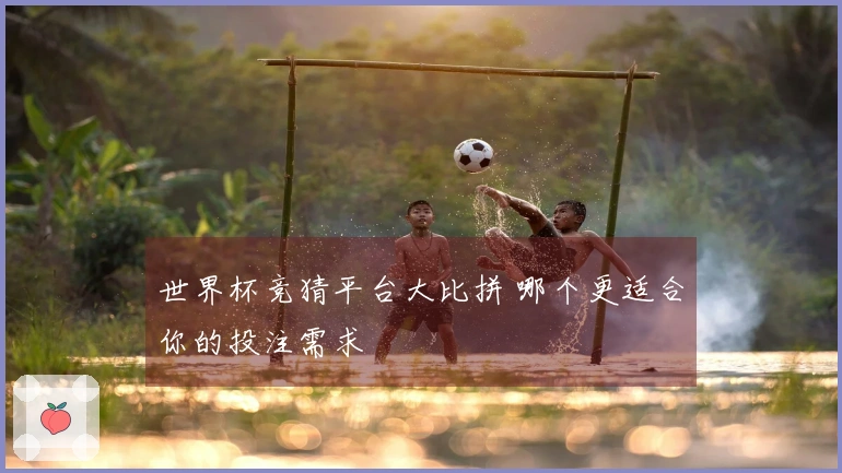 世界杯竞猜平台大比拼 哪个更适合你的投注需求